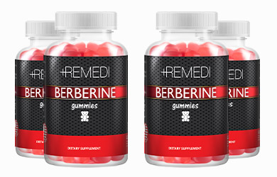 Remedi Berberine Gummies 4 Month Supply